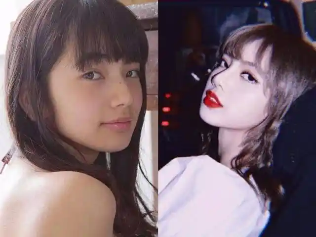 左为小松菜奈,右为lisa