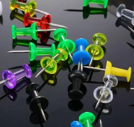 透明装饰可钉墙大头钉软木板钉子无痕泡钉彩色小号图钉创意照片固定