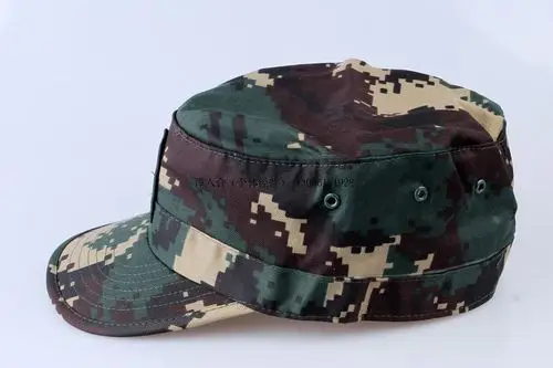 07特战夏迷彩作训帽小兵帽我是特种兵防紫外线圆边帽太阳帽