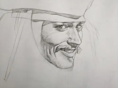 加勒比海盗|纯艺术|素描|zllwxd - 原创作品 - 站酷 (zcool)