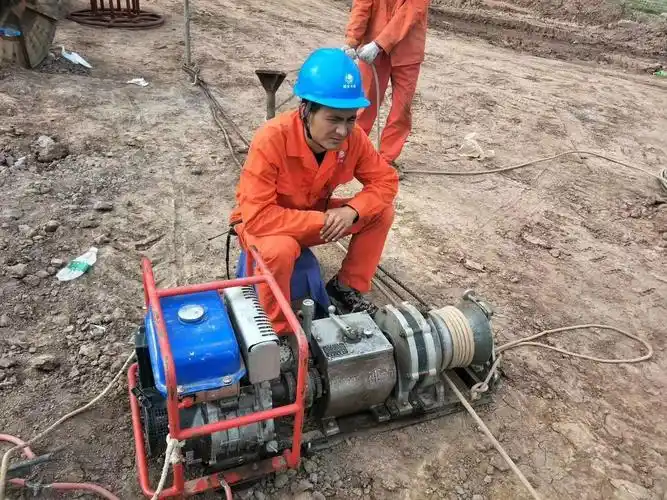 批发定制 汽油机动绞磨 电缆绞磨 柴油牵引绞磨机 绞磨式放线车