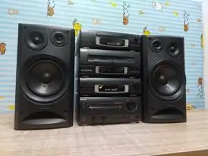 日本原装 进口音响 索尼 e5 xhifi组合音响 带cd 卡座 带遥控器