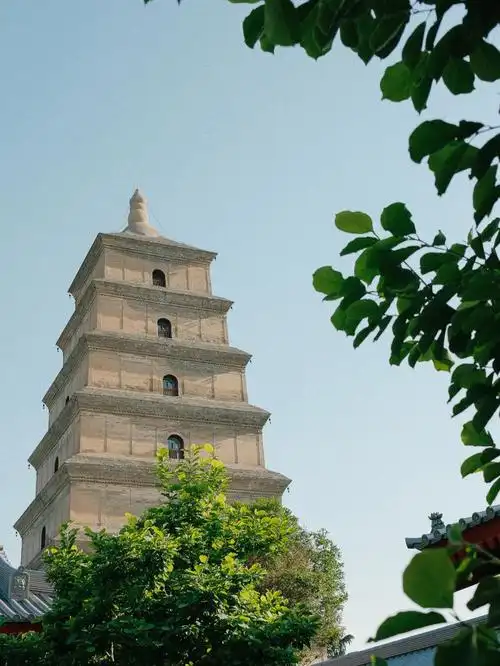 小雁塔和大雁塔告别2021的夏天