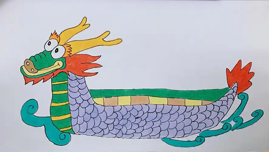 主题活动 美食汇 写美篇是不是突然觉得龙舟也不是想象得那么难画了?