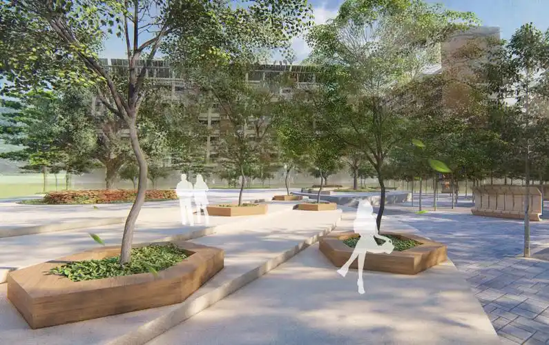 校园广场改造作业|空间|景观设计|camenmmmm - 原创作品 - 站酷