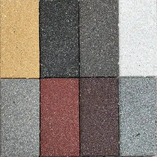 室外花园彩砖海绵吸水砖陶瓷颗粒透水路面砖环保生态广场马路地砖