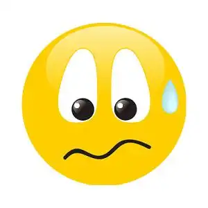 卡通人物流汗元素