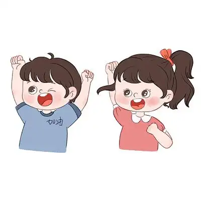 体育png素材彩色卡通手绘扁平风可爱宇航员新球人物素材原创插画海报