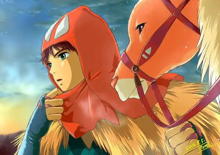 幽灵公主 阿席达卡 p站 emi 58272196