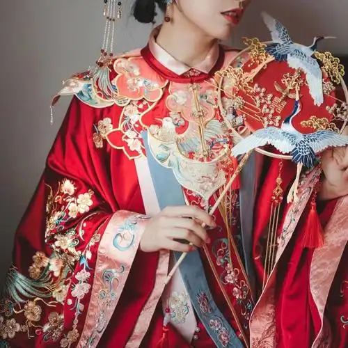 绝绝子汉服嫁衣