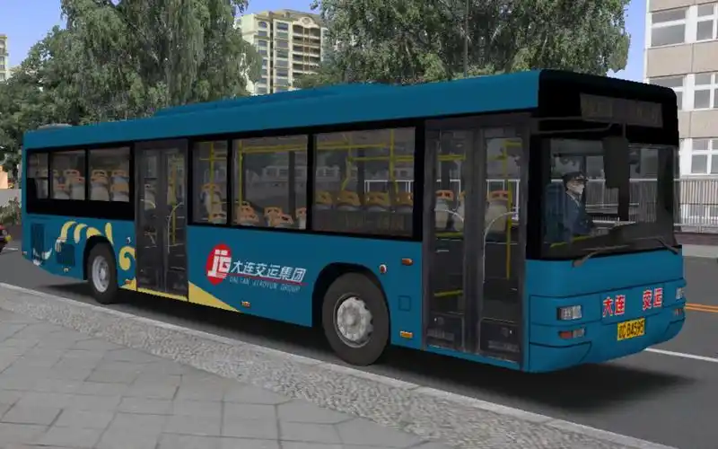 omsi2石家庄257地图第114期驾驶zk6126hg行驶于13路柏林公园方向