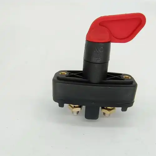 适用于重汽豪沃t7h a7 t5g电源总开关闸刀断电瓶开关wg9100760102