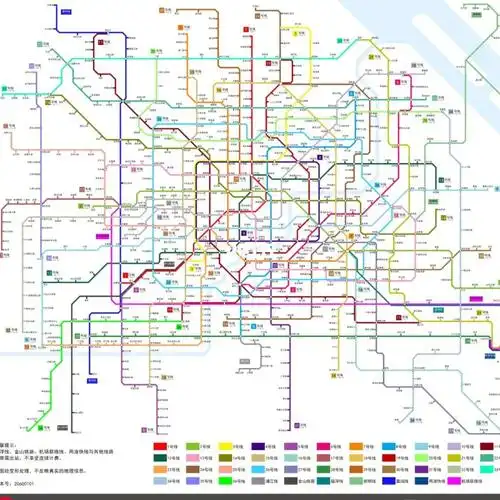 2025年及2035年上海地铁规划