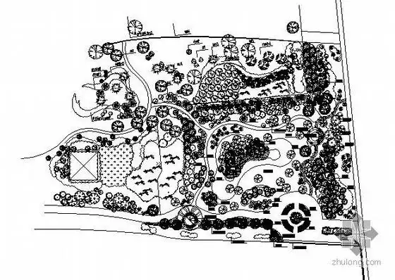 分享幼儿园植物配植平面图资料下载