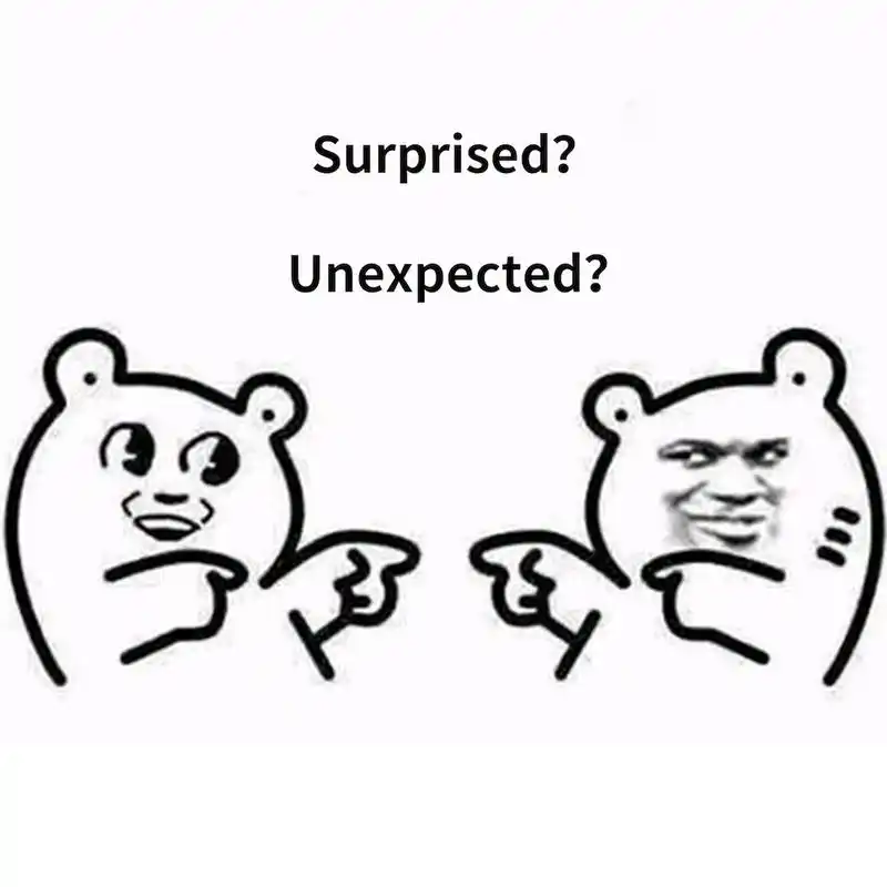 surprisedunexpected多3今流行语表情包的英文版英文表情