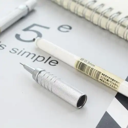 日本muji无印良品 低重心自动铅笔 0.5/0.