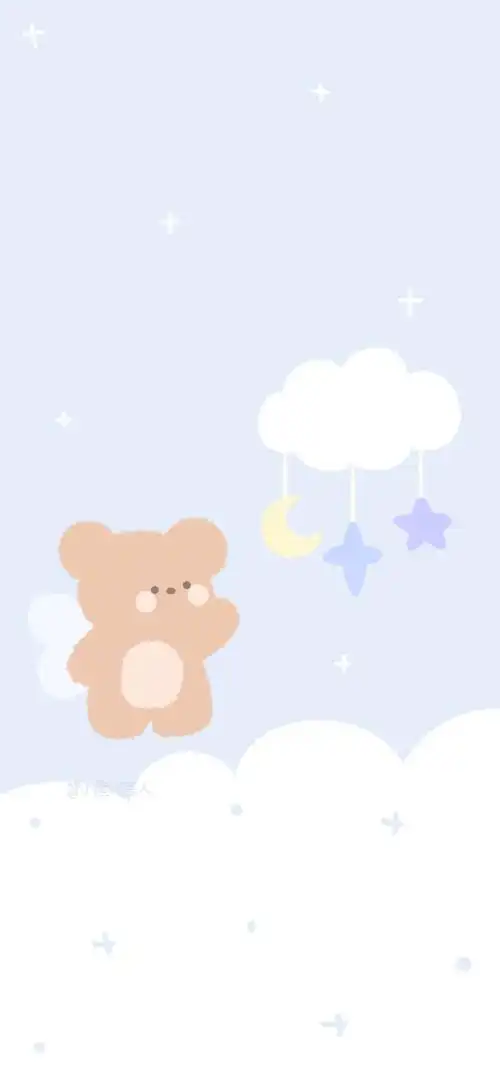 手机壁纸/:小熊代言人