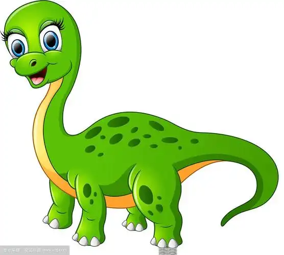 快乐的雷龙孤立在白色背景上