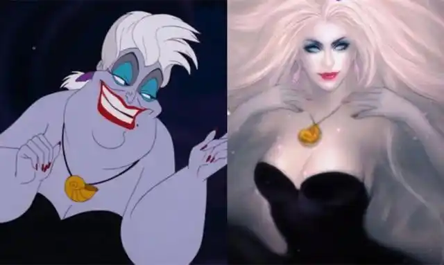 八爪鱼巫婆乌苏拉也将她一步步引入陷阱之中,但如果乌苏拉变成了旁边