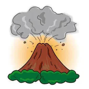 火山爆发