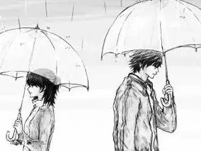 两个人离开的简笔画背对背离开简笔画男生抢女生眼镜简笔画男生女生