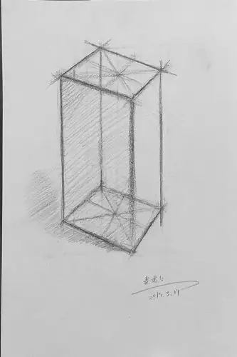 结构素描——长方体