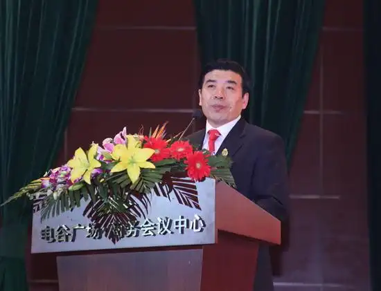 图文:巨力上市庆典--中国巨力集团董事长杨建忠