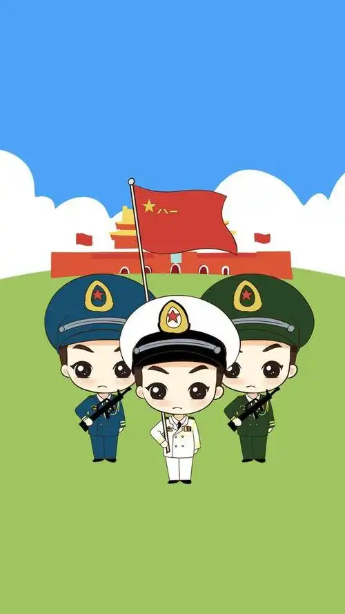 手机壁纸|卡通兵哥哥