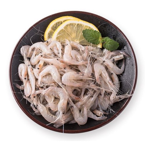 小海鲜鲜活_查干湖秀丽白虾500g捕捞鲜活小河虾小白虾冷冻海鲜水产发