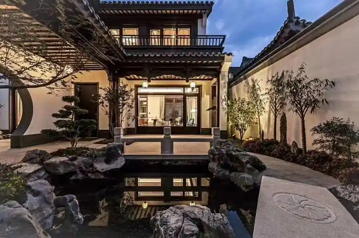 北京新中式园林(北京中式园林别墅)