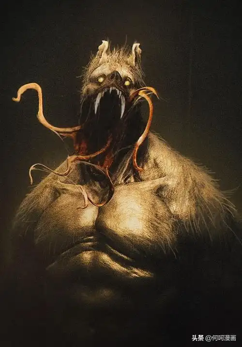 各种怪物图片大全(非常霸气的一组怪物设计插画)