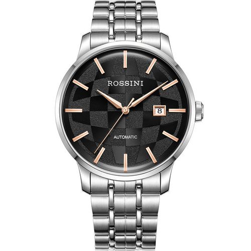 罗西尼新款镂空男士表大盘全自动机械表防水男表正品手表50027