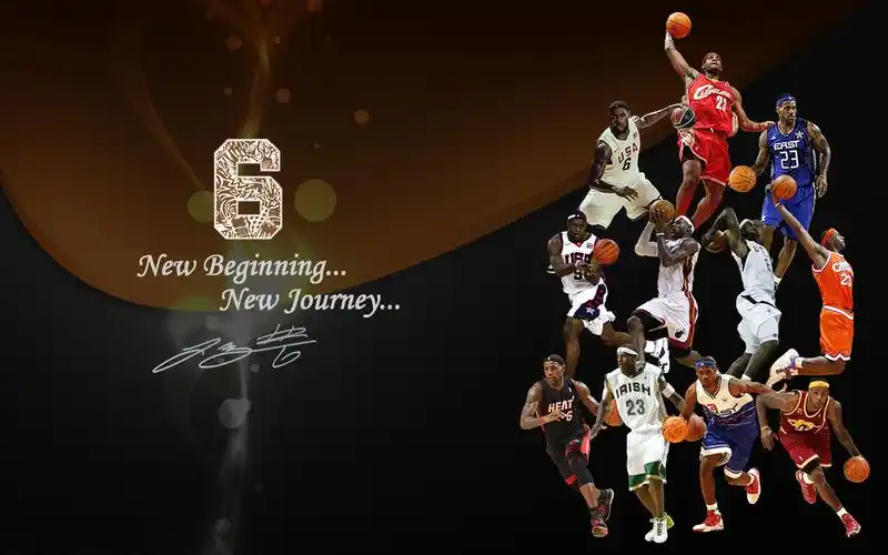 nba超级巨星詹姆斯,高清图片,电脑桌面-壁纸族