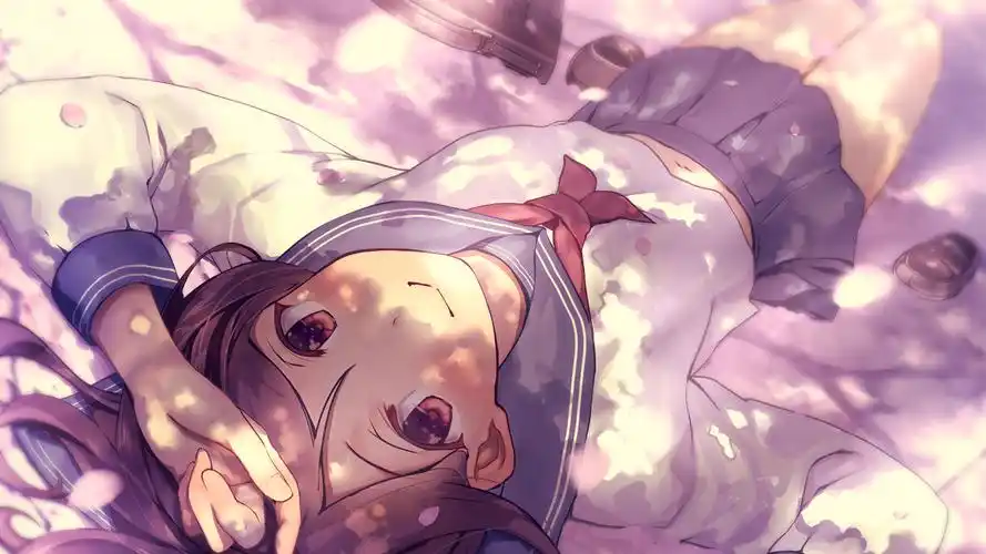 卡通人物二次元美女插画高清手绘动漫桌面壁纸卡通手绘美女动漫二次元