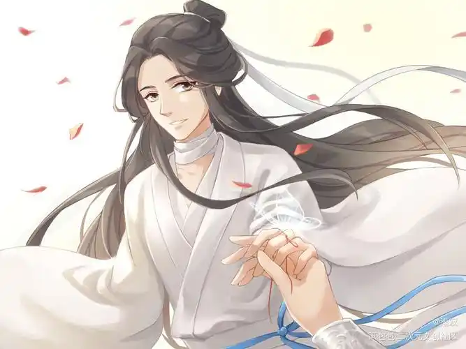 动画怜_天官赐福花怜谢怜古风绘画作品