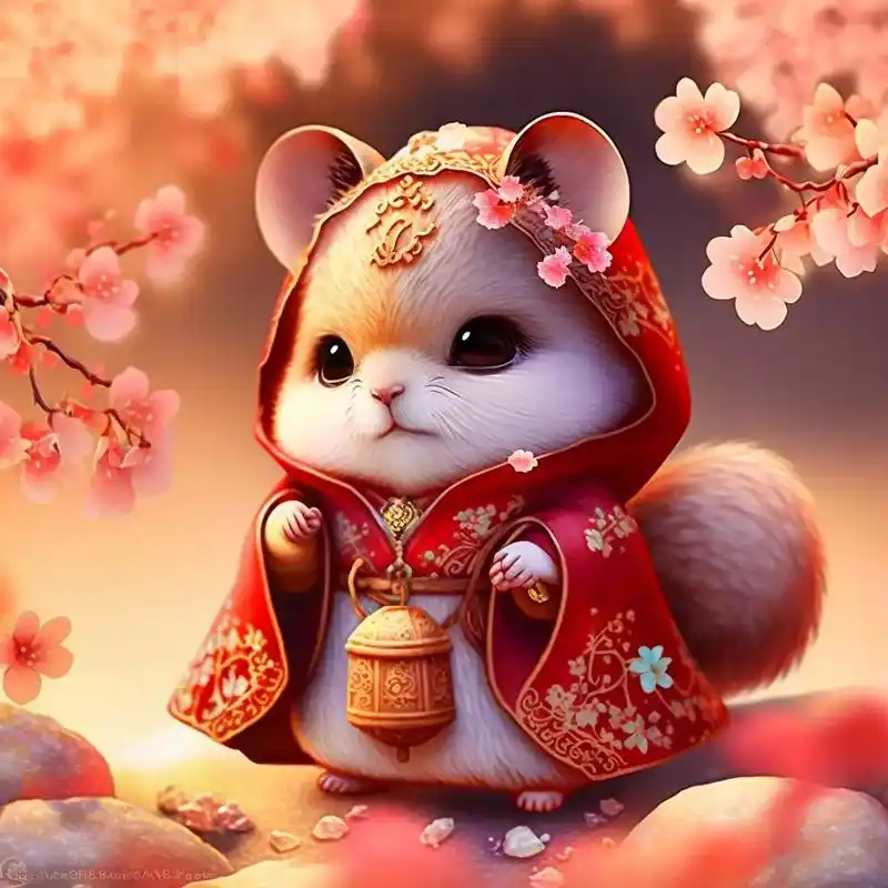 可爱萌十二生肖头像上