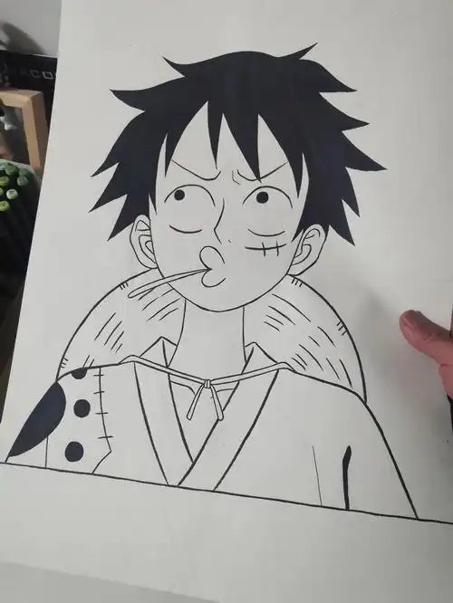 画画的日常    海贼王路飞