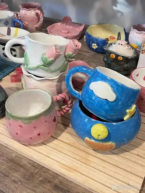 陶艺diy96超可爱的各种陶艺作品|陶艺手作