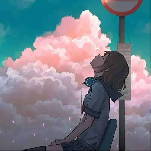 想一个人的头像女 高清好看唯美想念一个人的微信头像图片_女生头像