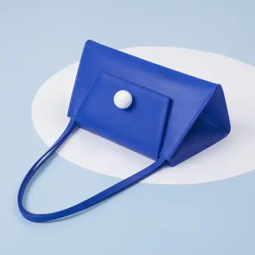 kitayama 蓝色三角包-堆糖,美好生活研究所