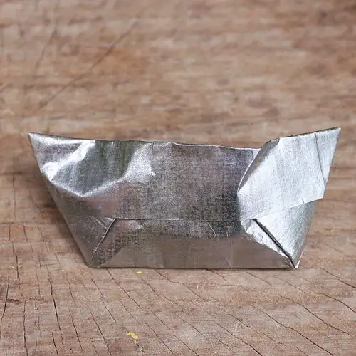 包邮手工折锡箔银元宝锡箔纸元宝金银元宝祭祀用品烧纸纸钱700个