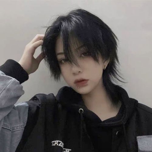假发女短发酷帅气个性