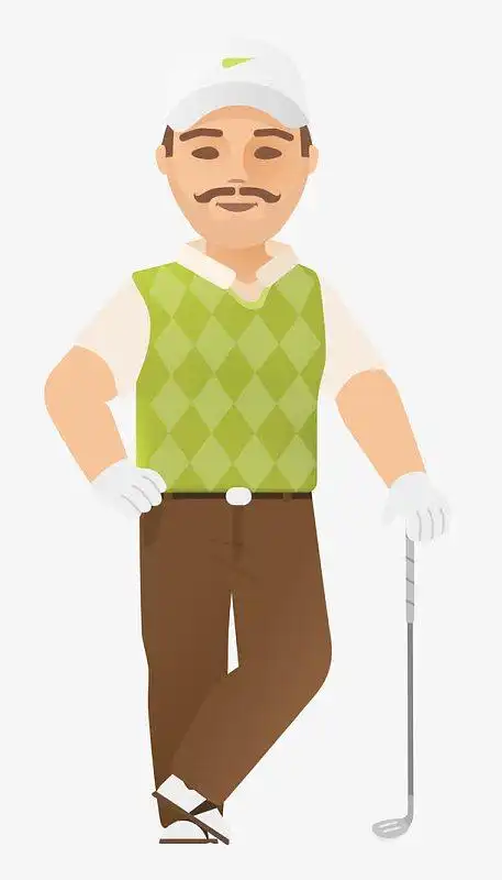 成熟男卡通素材_成熟男卡通图片元素-觅元素