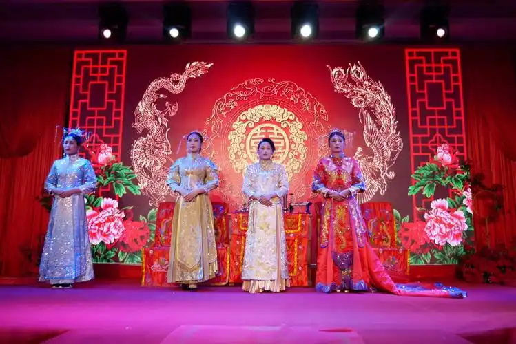 闻喜大酒店首场婚礼秀现场