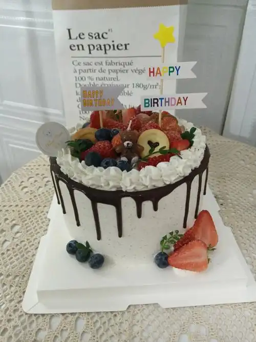 奥利奥草莓系列生日蛋糕