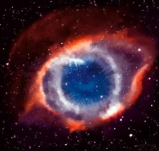 梦幻般的"上帝之眼",深邃的眼睛在凝望着地球,网友们不淡定了