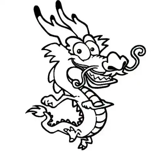 十二生肖简笔画龙 十二生肖简笔画龙帅气