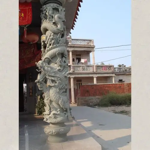 酒店石雕龙柱的使用有何意义