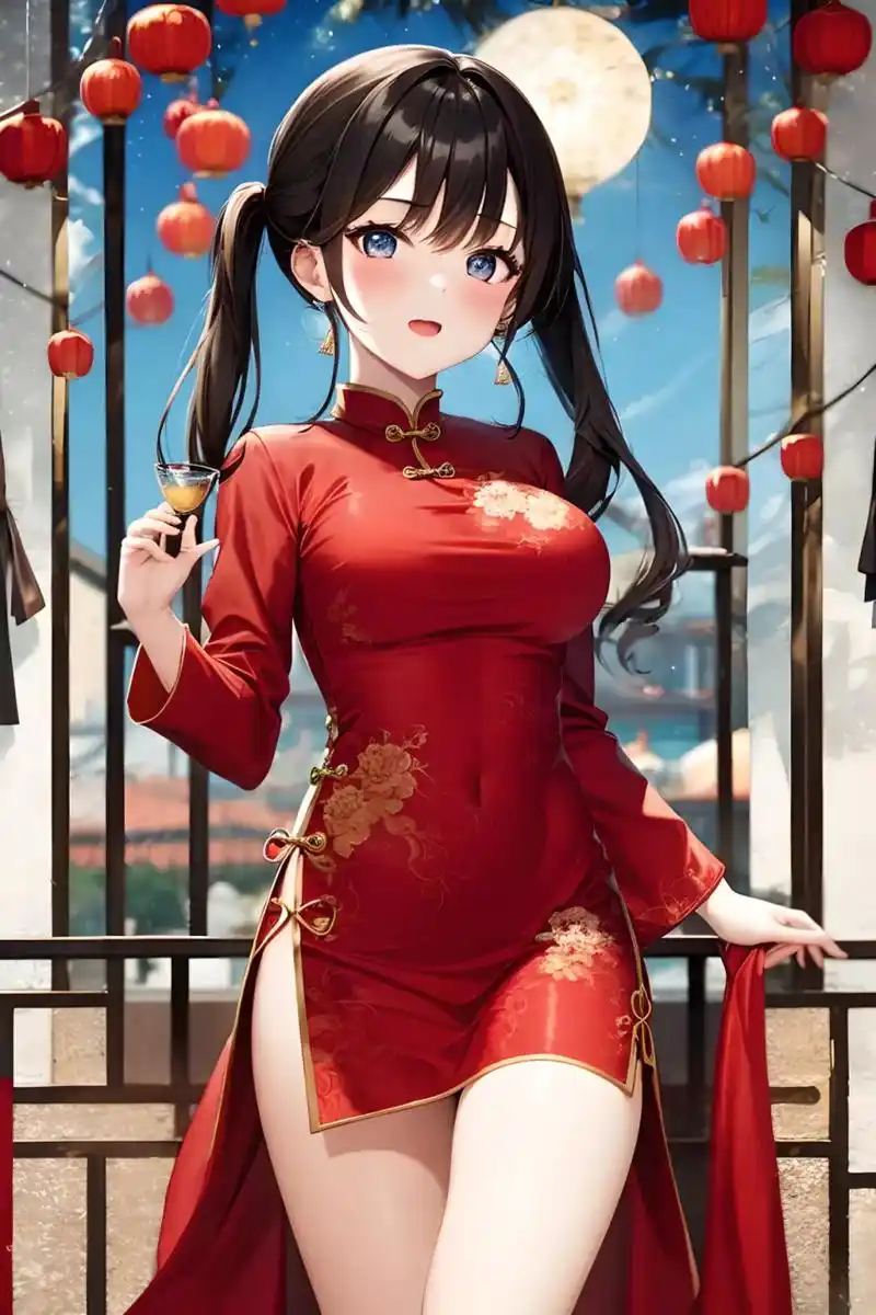 二次元的旗袍从不令人失望[ok啊]