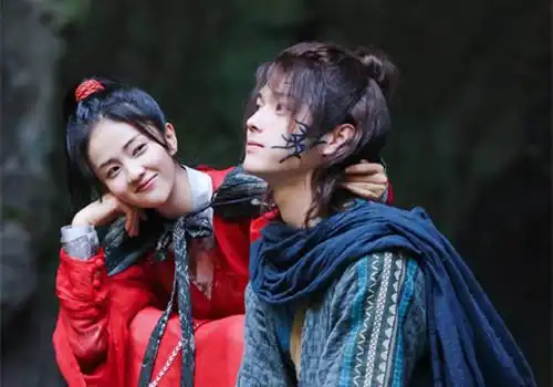 浪漫古风情侣招摇图片_许凯白鹿为爱痴狂